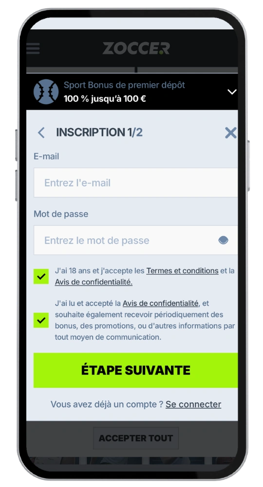 Zoccer acceder